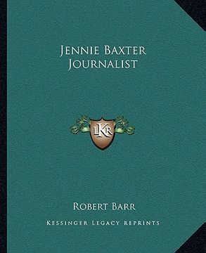 portada jennie baxter journalist (en Inglés)