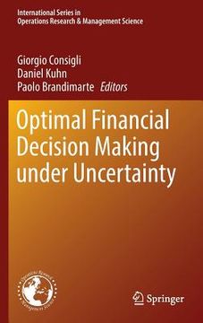 portada Optimal Financial Decision Making Under Uncertainty (in English)
