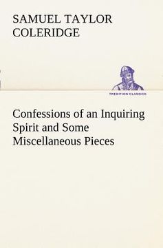 portada confessions of an inquiring spirit and some miscellaneous pieces (in English)