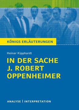 portada In der Sache j. Robert Oppenheimer von Heinar Kipphardt (en Alemán)