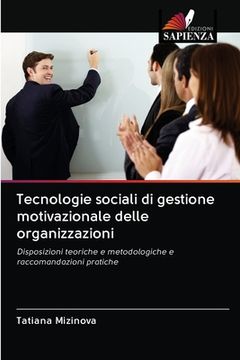 portada Tecnologie sociali di gestione motivazionale delle organizzazioni (en Italiano)