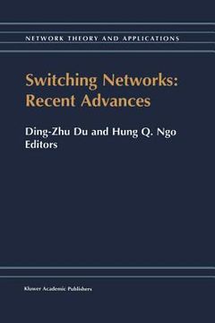 portada Switching Networks: Recent Advances (in English)