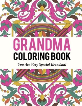 portada Grandma Coloring Book: Best Coloring Book Gift for Grandma