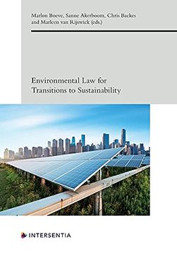 portada Environmental Law for Transitions to Sustainability