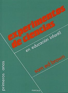 portada Experimentos de Ciencias: En Education Infantil (in Spanish)