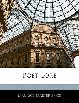 portada poet lore (en Inglés)