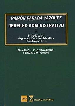 portada Derecho Administrativo Tomo i. Introducción, Organización Administrativa, Empleo Público