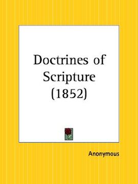 portada doctrines of scripture (in English)