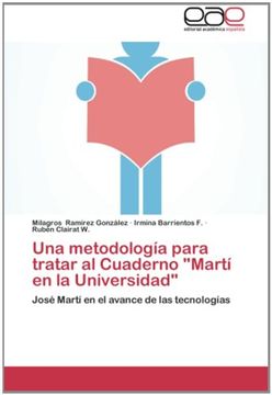 portada Una metodología para tratar al Cuaderno "Martí en la Universidad": José Martí en el avance de las tecnologías