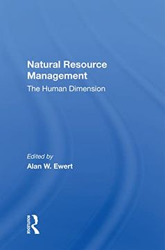 portada Natural Resource Management: The Human Dimension (en Inglés)