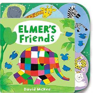 portada Elmer's Friends: Tabbed Board Book