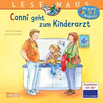 portada Lesemaus 132: Conni Geht zum Kinderarzt (in German)