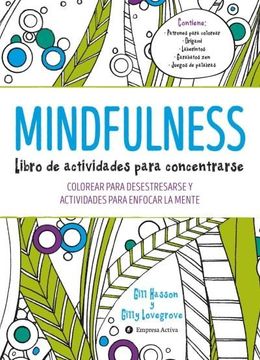 portada Mindfulness. Libro de Actividades Para Concentrarse (in Spanish)