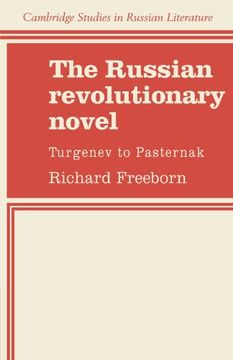 portada The Russian Revolutionary Novel Paperback: Turgenev to Pasternak (Cambridge Studies in Russian Literature) (en Inglés)