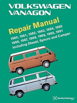 portada Volkswagen Vanagon Repair Manual 1980-1991: 1980, 1981, 1982, 1983, 1984, 1985, 1986, 1987, 1988, 1989, 1990, 1991 (en Inglés)