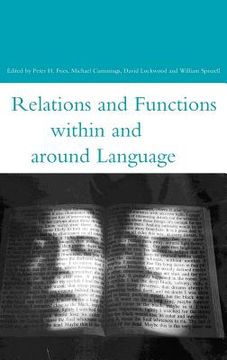portada relations and functions within and around language (in English)