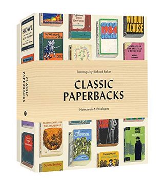 portada Classic Paperbacks: 12 Notecards and Envelopes (in English)