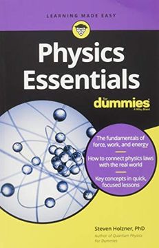 portada Physics Essentials for Dummies (en Inglés)