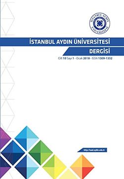 portada Istanbul Aydin Üniversitesi Dergisi (Ci̇Lt 10 - Sayi 1) (en Turco)