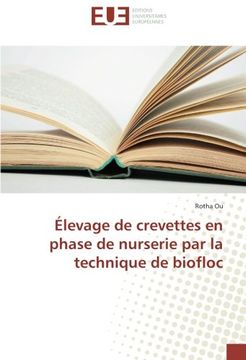 portada Élevage de crevettes en phase de nurserie par la technique de biofloc (French Edition)