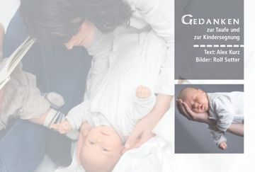 portada Gedanken Zur Taufe Und Zur Kindersegnung (en Alemán)