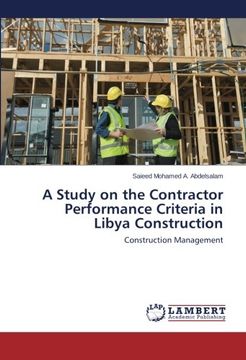 portada A Study on the Contractor Performance Criteria in Libya Construction