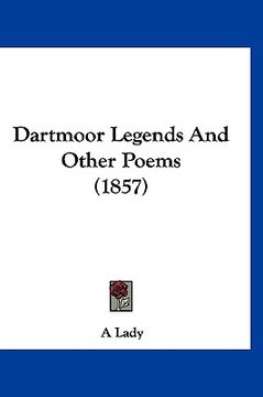 portada dartmoor legends and other poems (1857) (en Inglés)
