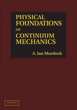 portada Physical Foundations of Continuum Mechanics Hardback 