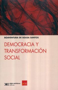 portada Democracia y Transformacion Social