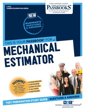portada Mechanical Estimator (C-3113): Passbooks Study Guide Volume 3113 (en Inglés)