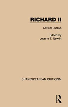 portada Richard II: Critical Essays (en Inglés)