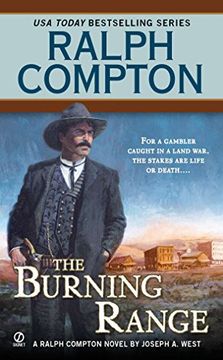 portada The Burning Range (Ralph Compton) (en Inglés)