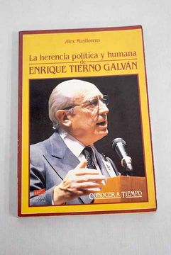 portada La Herencia Politica y Humana de Enrique Tierno Galvan