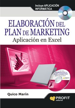portada Elaboración del Plan de Marketing: Aplicación en Excel
