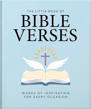 portada The Little Book of Bible Verses: Inspirational Words for Every day (The Little Books of Lifestyle, Reference & pop Culture, 21) (en Inglés)