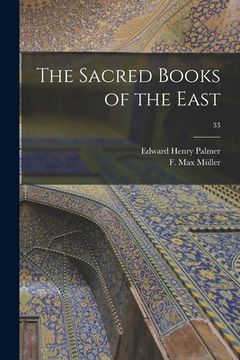 portada The Sacred Books of the East; 33