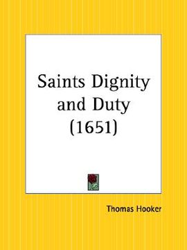 portada saints dignity and duty (en Inglés)