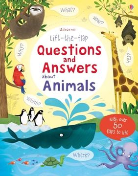 portada Lift-The-Flap Questions and Answers About Animals (en Inglés)