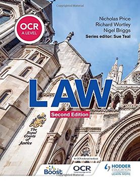 portada Ocr a Level law Second Edition (en Inglés)