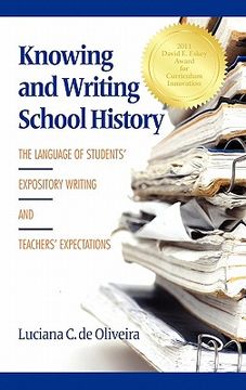 portada knowing and writing school history