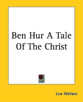 portada ben hur a tale of the christ (en Inglés)