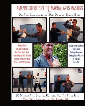 portada amazing secrets of the martial arts masters (en Inglés)