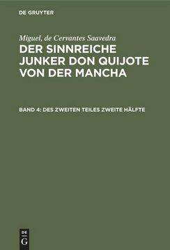 portada Des Zweiten Teiles Zweite Hälfte (in German)