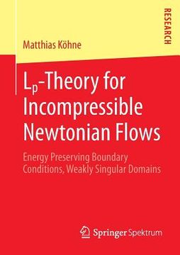 portada lp-theory for incompressible newtonian flows: energy preserving boundary conditions, weakly singular domains