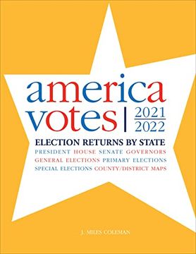 portada America Votes 35: 2021-2022, Election Returns by State (en Inglés)