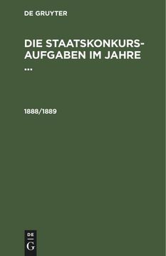 portada 1888/1889 (en Alemán)