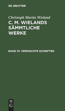 portada Vermischte Schriften (German Edition) [Hardcover ] (en Alemán)