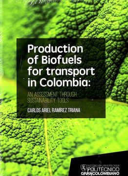 portada Production of Biofuels for Tansport in Colombia: An Assessment Through Sustainability Tools 