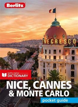 portada Berlitz Pocket Guide Nice, Cannes & Monte Carlo (Travel Guide With Dictionary) (Berlitz Pocket Guides) (en Inglés)