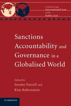 portada Sanctions, Accountability and Governance in a Globalised World (Connecting International law With Public Law) (en Inglés)